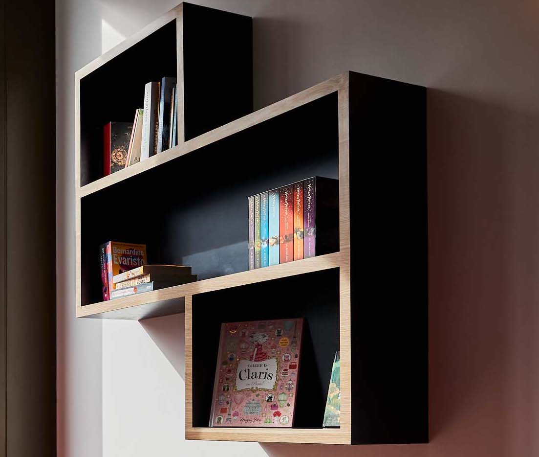 Wall mounted Bookcase